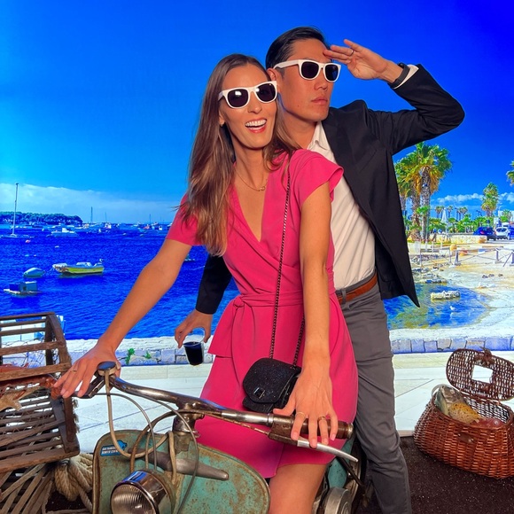 Zadig & Voltaire Love Black Glitter Chain Strap Bag - Picture 14 of 14